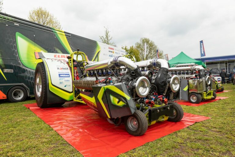 Green Monster Tractor Pulling